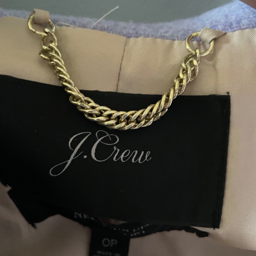 J Crew Stadium Cloth wool coat - Picture 3 of 4